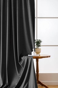 Draperie din catifea Culoare gri inchis, VELVET 140x250 cm