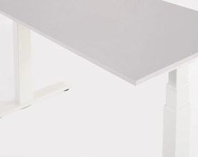 Viva New Generation 2.0, Birou reglabil electric, un singur motor - Standard - 1800x800x25 - Alb - Gri