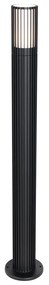 Stâlp inteligent de exterior negru 80 cm IP44 incl. GU10 50mm - Boris