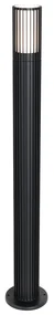 Stâlp inteligent de exterior negru 80 cm IP44 RGBW incl. GU10 50mm - Boris