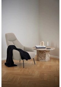 Măsuță de cafea maro deschis rotundă din marmură ø 80 cm Naxos – Actona