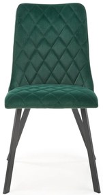 Scaun de sufragerie Krazlard (verde închis). 1039683