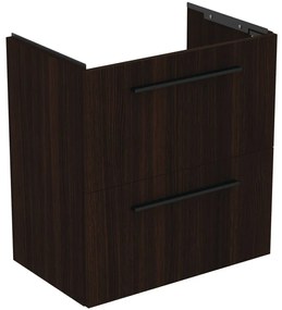 Dulap baza lavoar, 60x38x63 cm, 2 sertare, cafea stejar Stejar cafeniu