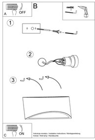 Aplică VIXEN 2xG9/40W/230V