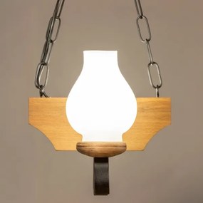 Lustră pe lanț Brilagi QUEEN 2xE14/40W/230V fag