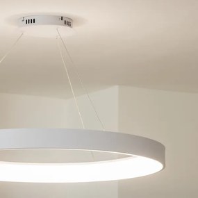 Brilagi - Lustră LED dimmabilă FALCON II, 108 W, 230 V, 3000–6500 K, Ø 80 cm, albă + telecomandă