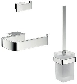 Set accesorii baie, 3 piese, Emco Loft, crom, 059800102