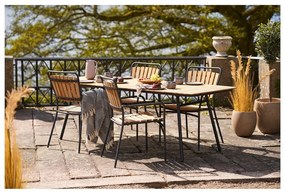 Pătură albastră din bumbac reciclat 130x180 cm Izmir – House Nordic