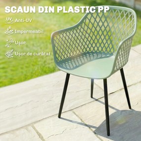 Outsunny scaune confortabile pentru exterior, mobilier de terasă, scaune confortabile pentru patio și terase | Aosom Romania