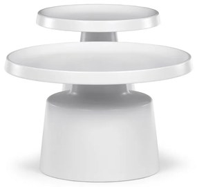 Set de măsuțe de cafea F4114 WT, alb, 2 buc.