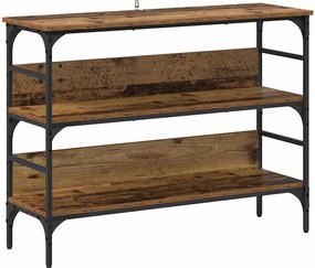 vidaXL Masă de consolă Lemn vechi 100 x 32 x 75 cm Lemn compozit