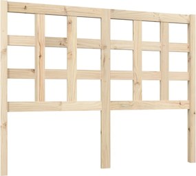 vidaXL Tăblie de pat, 125,5x4x100 cm, lemn masiv de pin