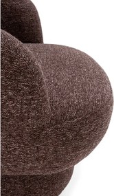 Fotoliu mov/maro pivotant Dali – MOME