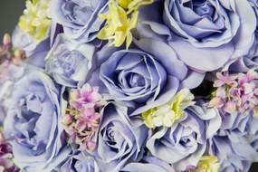 Aranjament floral design LUX STAND CYLINDER ROSES 1142311.43