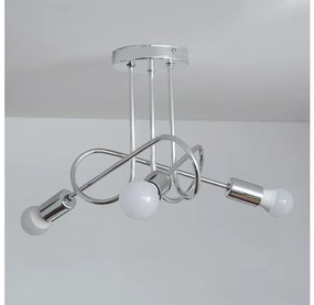 Lustră aplicată OXFORD 3xE27/15W/230V crom lucios