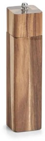 Rasnita sare / piper din lemn, Acacia Large Natural, L5xl5xH21,3 cm