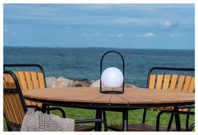 Masă de grădină rotundă din lemn de tec ø 130 cm Cleveland – House Nordic