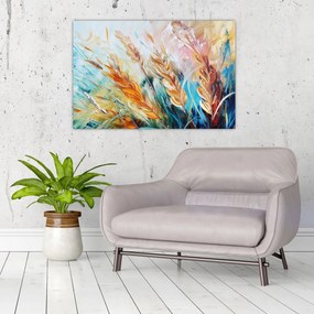 Tablou - Grâu, abstracție (90x60 cm)