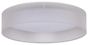 Plafonieră LED Duolla ROLLER LED/24W/230V d. 45 cm gri deschis