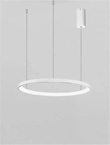 Lustra LED dimabila design circular PERTINO D-48cm
