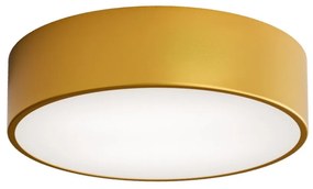 Plafonieră de exterior cu senzor CLEO 2xE27/24W/230V d. 30 cm aurie IP54