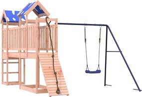 vidaXL Set de joacă pentru exterior, lemn masiv de douglas