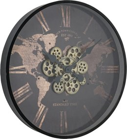 Ceas de perete cu mecanism vizibil Rodas, Ø 57 cm