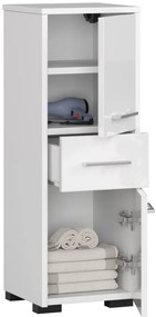 Dulap pentru baie Farid TYP6 (alb lucios). 1069058