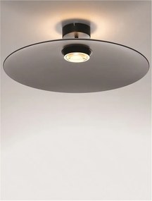 Plafoniera LED design modern POLIFEMO fumuriu, 60cm