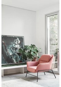 Fotoliu Teulat Sadira, roz coral