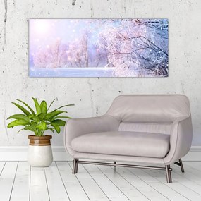 Tablou - Iarna geroasă (120x50 cm)