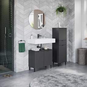 Dulap sub chiuvetă gri antracit 60x56 cm Arcena – Germania