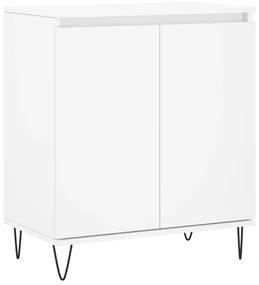 827156 vidaXL Servantă, alb, 60x35x70 cm, lemn prelucrat