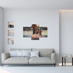 Tablou - Cal care aleargă (90x60 cm)