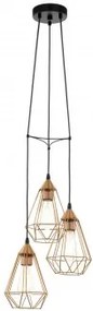 Lustra vintage 3 becuri E27 TARBES 94196 Eglo