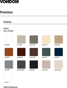 Ghiveci de flori / Jardiniera plante design decorativ modern pentru amenajari interioare si exterioare, BONES PLANTER 57003R Vondom