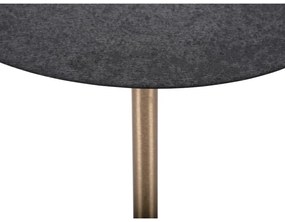 Măsuță auxiliară rotundă din metal ø 40 cm Dex – Leitmotiv