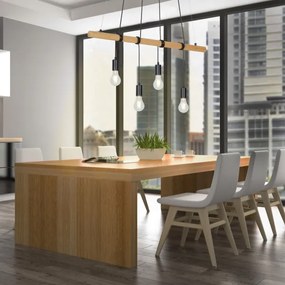 Lustră pe cablu Briloner 4015045 4xE27/25W/230V