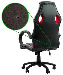 RESIGILAT - Scaun de gaming OFF 309 rosu cu negru