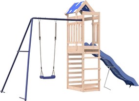 vidaXL Set de joacă pentru exterior, lemn masiv de douglas