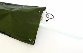 Husă de umbrelă cu un diametru de până la 4 m - verde