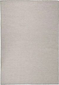 vidaXL Covor de exterior, gri deschis, 140x200 cm, țesătură plată