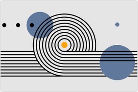 Tablou - Abstracție minimalistă N⁰1 (90x60 cm)