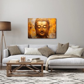 Tablou - Buddha, pictură în ulei (70x50 cm)
