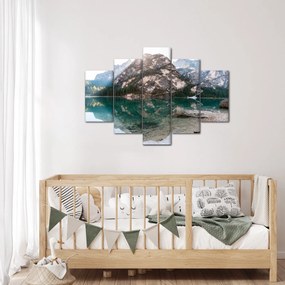 Tablou cu lac montan (150x105 cm)