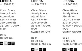 Lampadar/Lampa de podea LED stil modern LIESSA