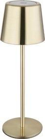 Globo 58482M-LED Lampă de birou VANCOUVER, reglabilă prin atingere și reîncărcabilă, 2W/3,7V 2200 mAh, auriu