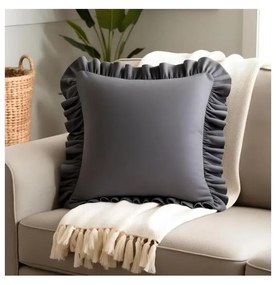 Față de pernă din amestec de bumbac 40x40 cm Ruffled – Mila Home