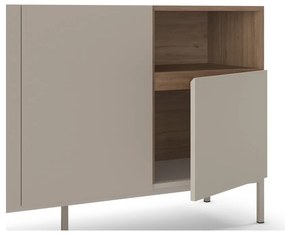 Comodă crem 140x80 cm Cailin – Marckeric