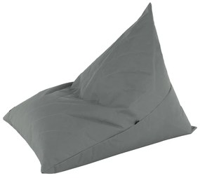 Fotoliu tip sac, material textil gri deschis, VETOK
